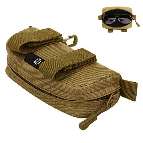 Selighting Taktisch Brillenetui Brillenbox Molle Brille Etui für Sonnenbrillen Fahrradbrillen