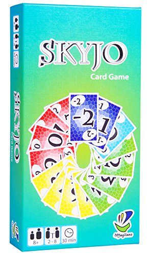 SKYJO, von Magilano - Das unterhaltsame Kartenspiel für Jung und Alt. Das ideale Gesellschaftsspiel für spaßige und amüsante Spieleabende im Freundes- und Familienkreis.
