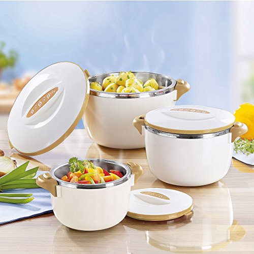 Warmhalte-Schüssel Thermoschüssel mit Deckel Thermobehälter Isolierschüssel Thermotopf