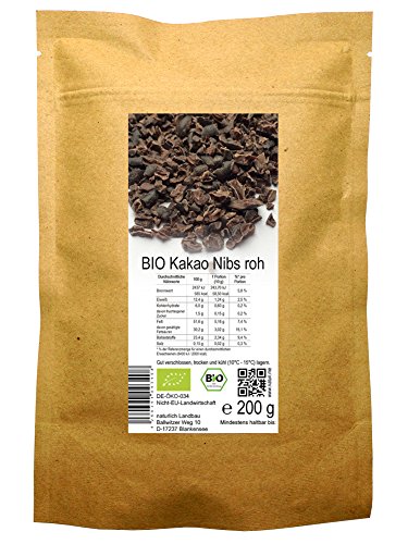 BIO Kakao Nibs roh 200 g