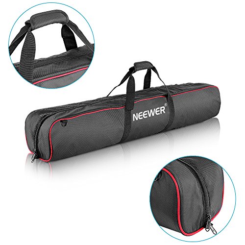 Neewer Stativtasche Tripod Bag mit Tragegriff für Stativ, Galgenstativ, Auslegerständer und Universallichtständer (80x18x20cm, gepolstert)
