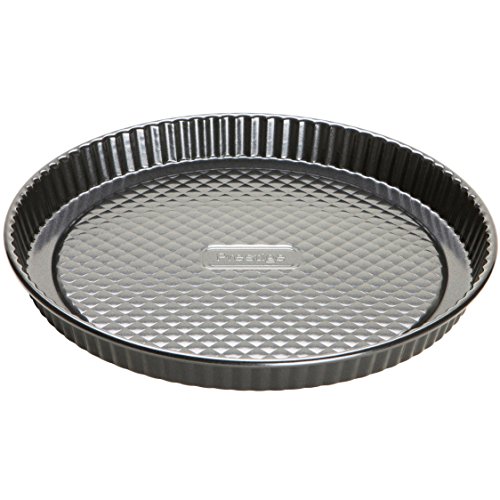 Quicheform / Tarteform (31x31x3,2 cm) mit 25 Jahren Garantie - Backform mit hochwertigster Antihaftbeschichtung – Obstkuchenformen, Quiche oder Tarte Formen in Spitzenqualität mit optimaler Hitzeverteilung