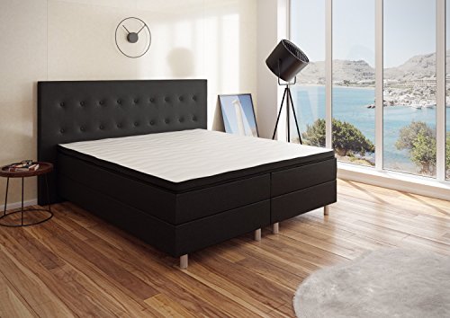 Best For You Boxspringbett 'Neo' First Class Bett Polsterbett in verschiedenen Farben und Größen