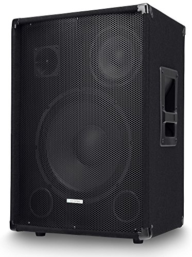 McGrey SL-12/3 3-Wege DJ PA Lautsprecher Box 30cm (12“) Subwoofer 600W (Passiv, 2-Wege System, Holzgehäuse)