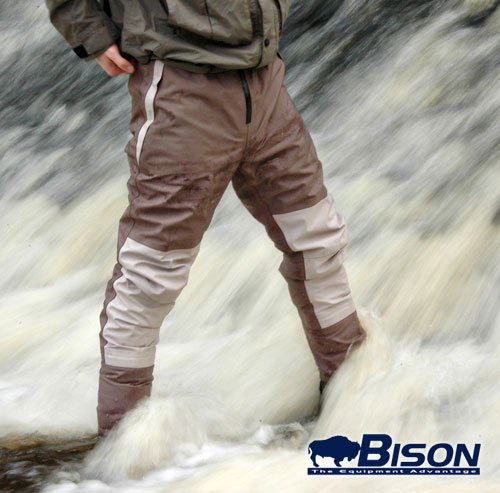 Bison atmungsaktiver Strumpffuß mit wasserfester Hose, Größe M, L, XL, XXL, XXXL, Large