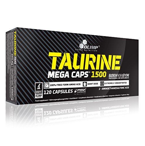 Olimp Taurin Mega Caps 120 Kapseln, 1er Pack (1 x 202,8 g)