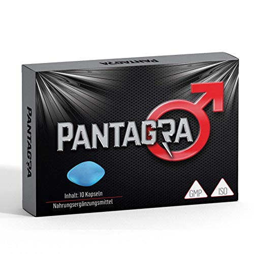Einführungspreis - PANTAGRA - 10 Kapseln für aktive Männer - Leistungsstark und rezeptfrei