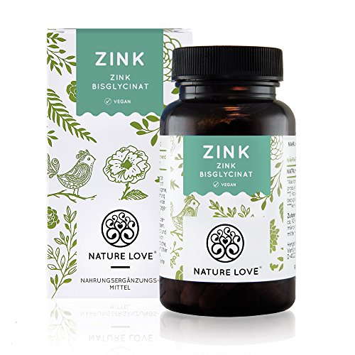 Zink Tabletten - 365 Stück im Jahresvorrat. 25mg Zink. Hoch bioverfügbares Zink-Bisglycinat (Zink Chelat). Laborgeprüft. Ohne unerwünschte Zusätze. Hochdosiert, vegan, hergestellt in Deutschland