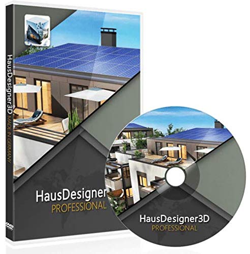 HausDesigner3D Professional - Hausplaner & Architektur Software / Programm zum Erstellen von Grundrissen, für die Raumplanung, 3D Visualisierung