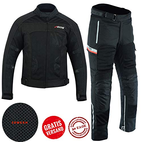 BOSMoto Sportliche Motorrad kombi Motorradjacke (L)