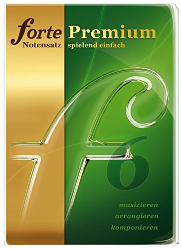 Forte 6 Premium Notationsprogramm für anspruchsvolle Hobby-und Profimusiker.