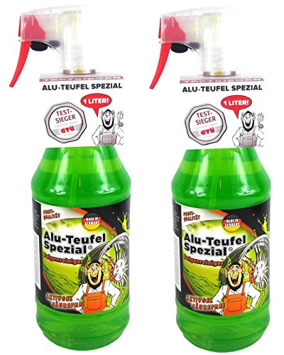 2x TUGA Alu-Teufel Felgenreiniger Felgenreinigung Reiniger Gel 1 L Liter