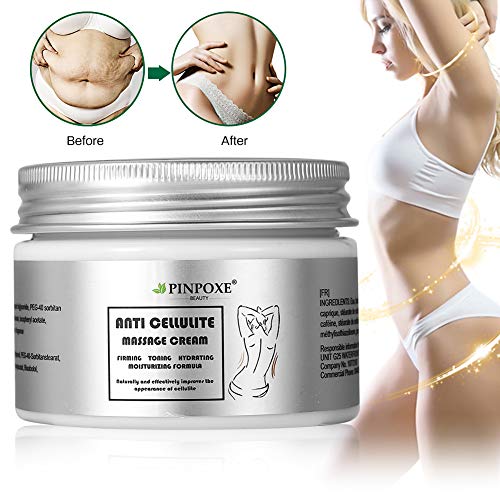 Cellulite Creme, Anti Cellulite, Cellulite massage Creme, Firming Creme, straffende Crème aktiviert die Haut zur Verbesserung der Hautkontur, Hilfe Bei Orangenhaut und Cellulitis