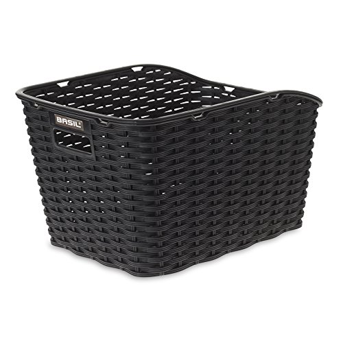 Basil Fahrradkorb Weave Wp, Black, One Size, 20015