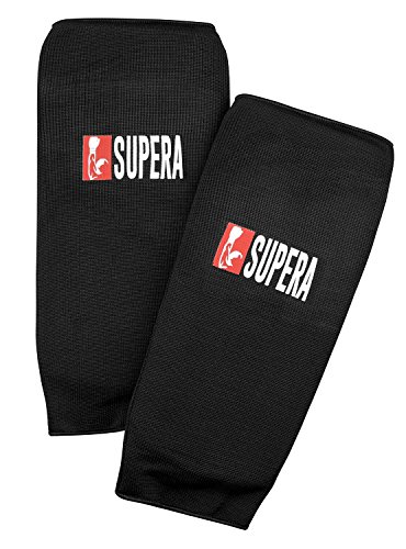 Supera Schienbeinschützer für Kampfsport - Kickboxen Schienbeinschützer und Muay Thai - Mit Dicker Polsterung für Härtere Kicks!