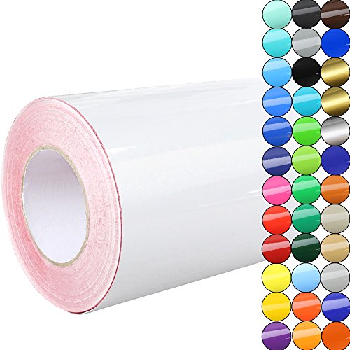 Rapid Teck Glanz Folie - 010 weiss - Klebefolie - 5m x 63cm - Plotterfolie- Folie selbstklebend - auch als Moebelfolie - Klebefolie