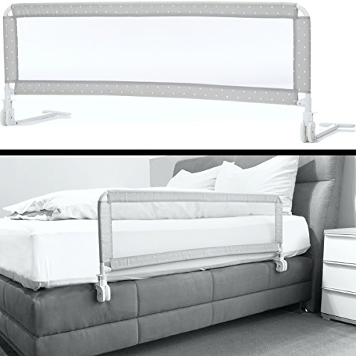Kinder Bettschutzgitter EXTRA HOCH optimal für Boxspringbett/Bett Standard