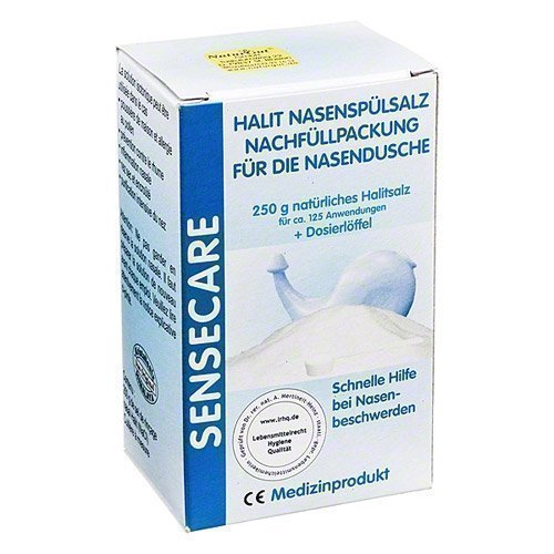 AMV Nasenspülsalz Nachfül.Spülsalz+Dos.Lö. 250 g Salz