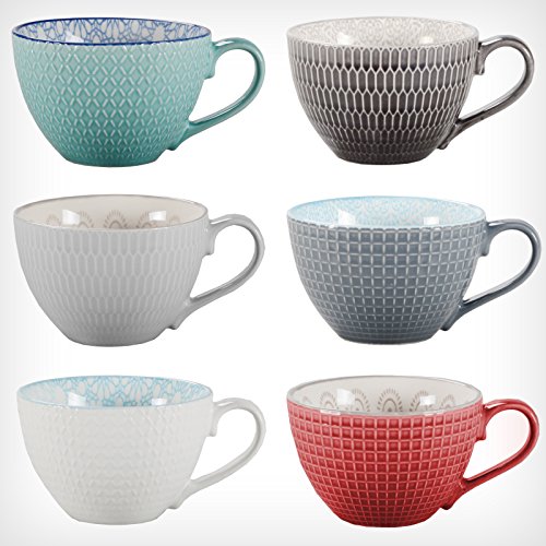 Geschirrserie 'Inari' Porzellan Service Geschirrset Tafelservice Kombiservice 6 x Suppentasse