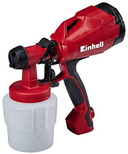 Einhell Elektrisches Farbsprühsystem TC-SY 400 P (400 W, Behältervolumen 800 mL, Sprühpistole, abnehmbarer Sprühkopf, Softgriff)