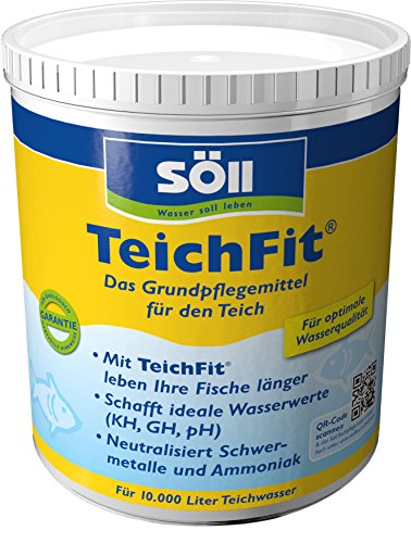 Söll 15212 TeichFit - Das Grundpflegemittel für den Gartenteich, 1 kg