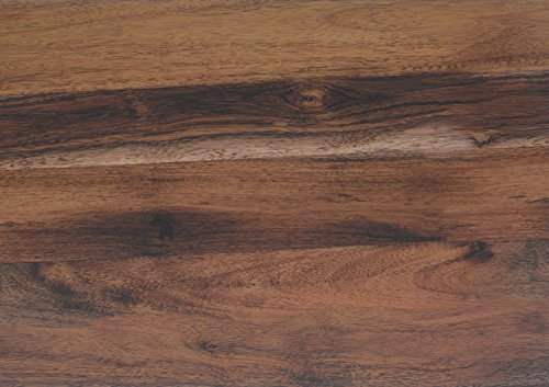 Klebefolie EICHE RUSTIKAL Dekofolie Möbelfolie Tapeten selbstklebende Folie, PVC, ohne Phthalate, Natur-Holzoptik braun, 45cm x 3m, 95µm (Stärke: 0,095 mm), Venilia 53155