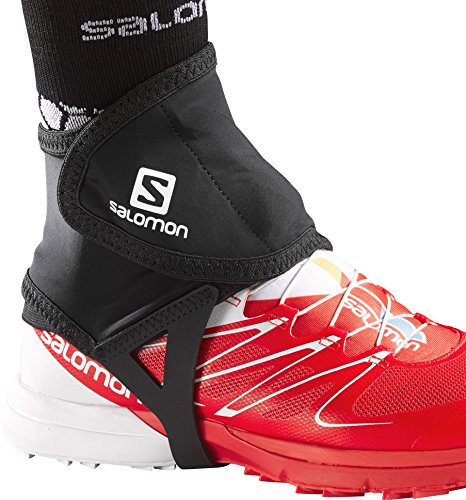 Salomon 1 Paar Kurze Gamaschen, TRAIL GAITERS LOW, Jersey, Schwarz, L
