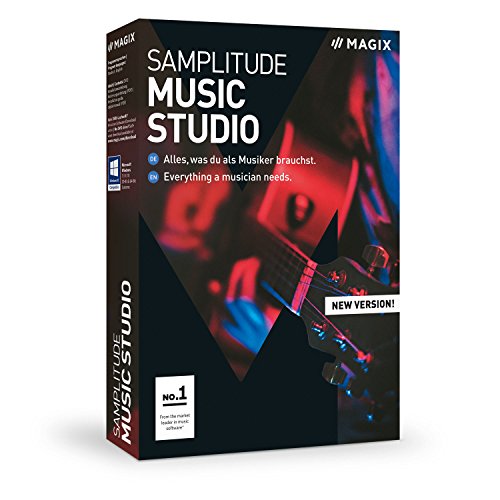 MAGIX Samplitude Music Studio – Version 2019 – das komplette Studio zum Komponieren, Aufnehmen, Mixen und Mastern