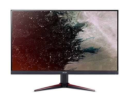 Acer Nitro VG240Y 60 cm (23,8 Zoll Full HD) Gaming Monitor (2x HDMI, VGA, 1ms Reaktionszeit, 75Hz, IPS Panel, ZeroFrame-Design) schwarz