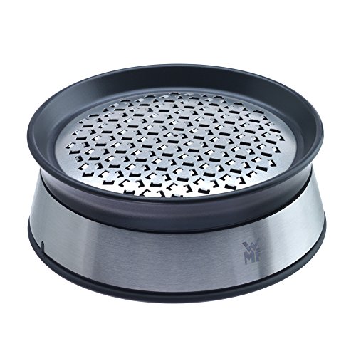 WMF Kitchen classics Ingwerreibe, mit Aufbewahrungsbehälter, Cromargan Edelstahl, Kunststoff