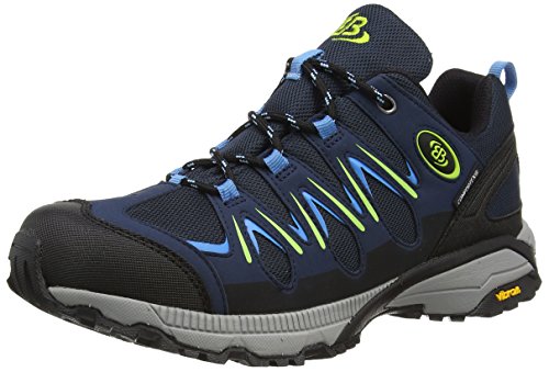Bruetting EXPEDITION, Herren Trekking- & Wanderhalbschuhe, Blau (MARINE/BLAU/LEMON), 43 EU (9 Herren UK)