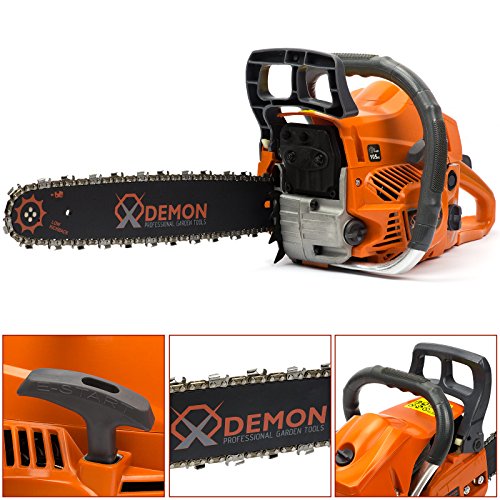 Benzin Motorsäge 3 PS Motorkettensäge Kettensäge DEMON Benzinsäge 55cm3 CS-58T