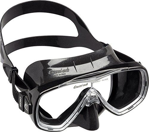 Cressi Onda Mask Tauchmasken, Schwarz, Uni