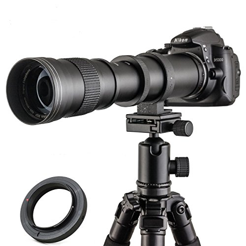Jintu Teleobjektiv, 420–800 mm, Full-Frame, F/8.3–16, manueller Zoom, für Canon EOS EF Digital DSLR