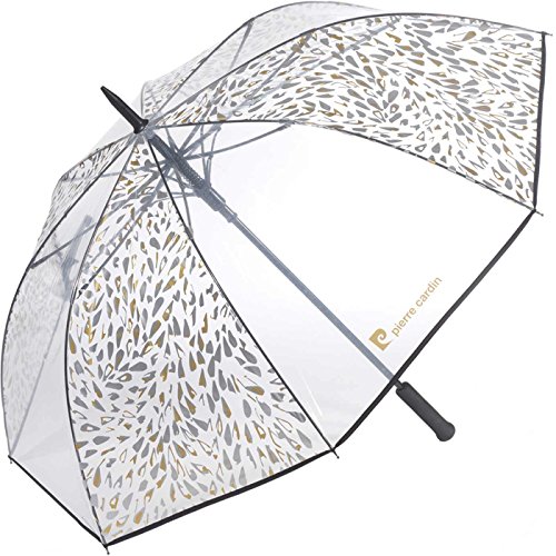 Pierre Cardin Golfschirm Automatik XXL durchsichtig transparent extra gross