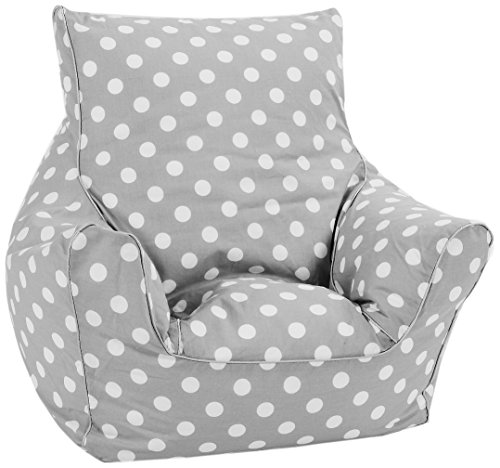 Knorrtoys 68204 Kinder Sitzsack Dots Grey