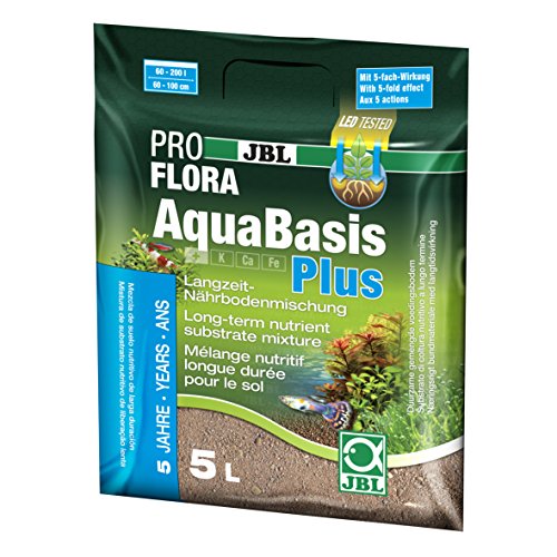 JBL Langzeit-Bodenmischung für Süßwasser Aquarien, AquaBasis plus