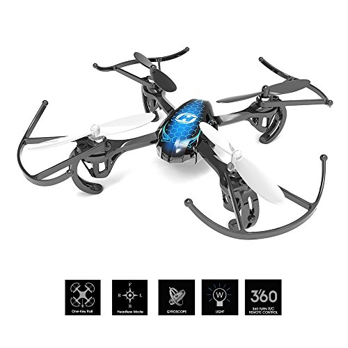 Holy Stone Mini Drohne HS170 RC Quadrocopter 2.4GHz 6-Achsen-Gyro Helicopter ferngesteuert mit Fernbedienung ein best Spielzeug drone für Kinder ab 12 jahre und Anfänger, Farbe blau