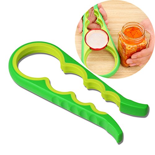 TIANOR Multi Öffner Universal Flaschenöffner für Schraubverschlüsse Deckelöffner & Dosenöffner - Öffnungshilfe & Glasöffner für Schraubgläser Gripper Deckelöffner für mehrere Größen