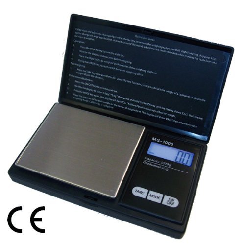 G&G MS-B 1000g/0,1g Taschenwaage Feinwaage Digitalwaage Goldwaage Münzwaage Scale