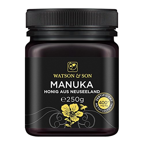 Watson & Son Manuka-Honig MGO 400+, 1er Pack (1 x 250 g)