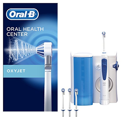 Oral-B Reinigungssystem - OxyJet Munddusche, mit vier OxyJet Aufsteckteilen