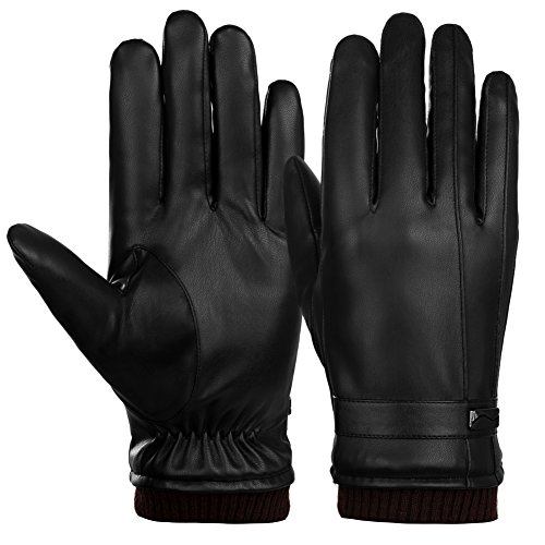 Vbiger Touchscreen Handschuhe Warme Winterhandschuhe Herren Handschuhe Outdoor Handschuhe Warme Handschuhe mit Fleecefutter