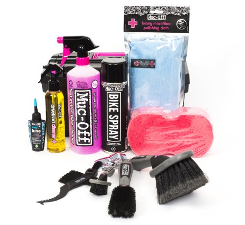 Muc-off Bike Wash Ultimate 284 Reinigungsmittel Kit, Schwarz, 11 Stück