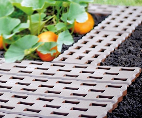 Gartenplatten Beetplatten Bodenplatten Gehweg 0,95 qm² 4,8m 8 Stück