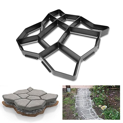 HENGDA Gehweg Pflasterform Kopfsteinpflaster Pflastermacher Stein Schablone beton gießform