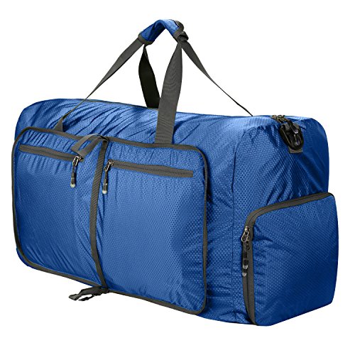 Sailnovo Leichter Faltbare 85L Reise-Gepäck Duffel Taschen weekender Übernachtung Taschen Sporttasche für Sport Reisen Gym Urlaub