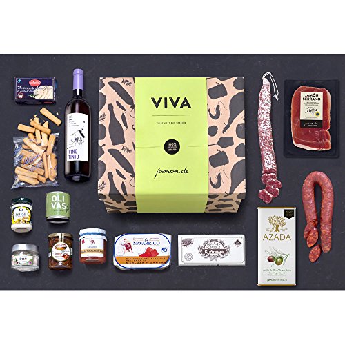 Präsentkorb 'Viva' mit spanischen Delikatessen