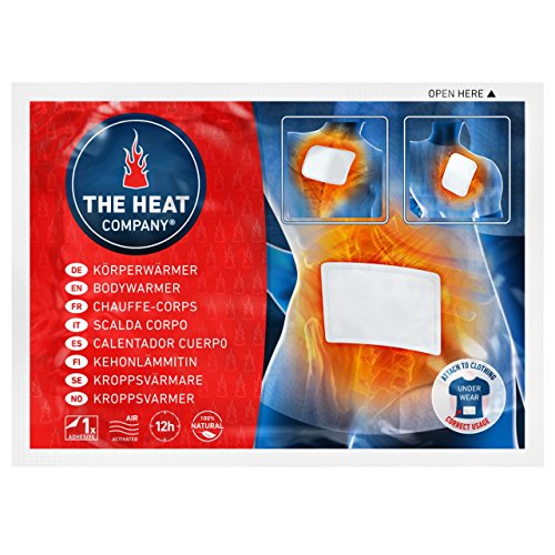 The HEAT company Bodywärmer Körperwärmer Rückenwärmer 12 Std. Wärmedauer 10 Stück