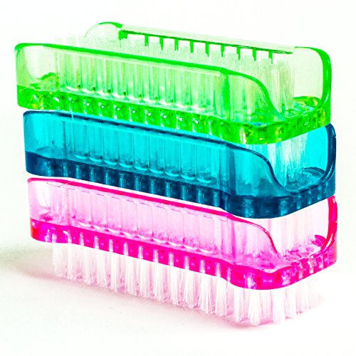 6x Nagelbürste Schonend und effektiv - Handwaschbürste - Reinigungsbürste - Waschbürste - Handbürste - Buerste - Körperbürste - Nailbrush